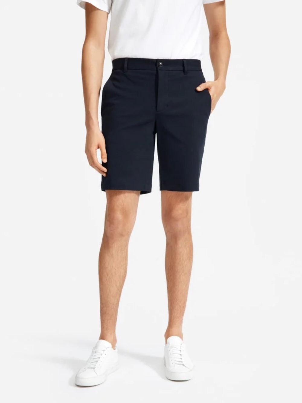 Everlane The 9” Performance Chino Shorts in Navy Size: 34, NWT